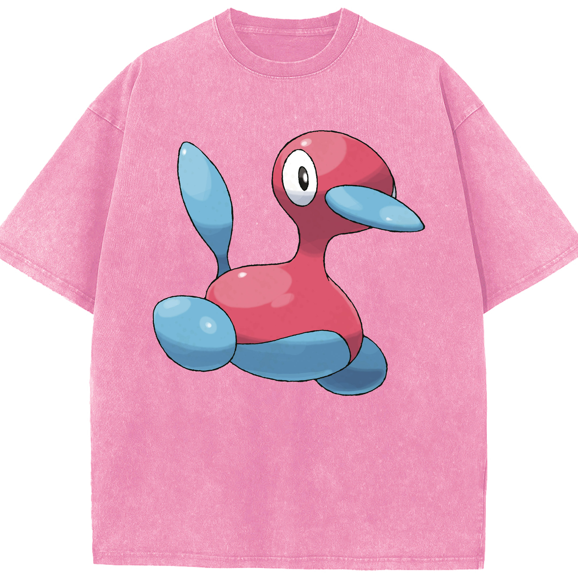 （画像用） ポケットモンスター Pokémon 綿100% ヴィンテージ風 半袖Tシャツ（フロントプリント）